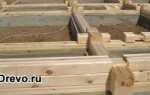 Оптимальная схема сборки и строительства дома из бруса