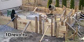 Фундамент под пристройку к деревянному дому