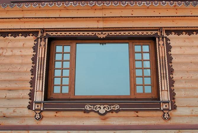 Декор пластиковых окон