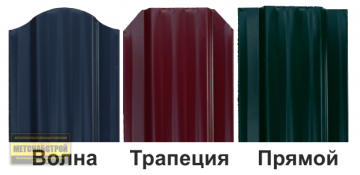 форма евроштакетника