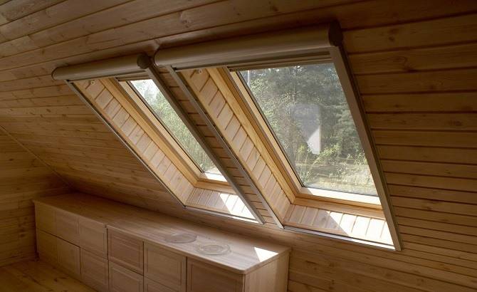Мансардные окна в деревянном доме Мансардные окна в деревянном доме