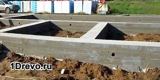 Особенности заливки фундамента