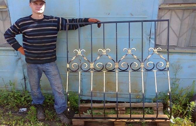 Установка решётки
